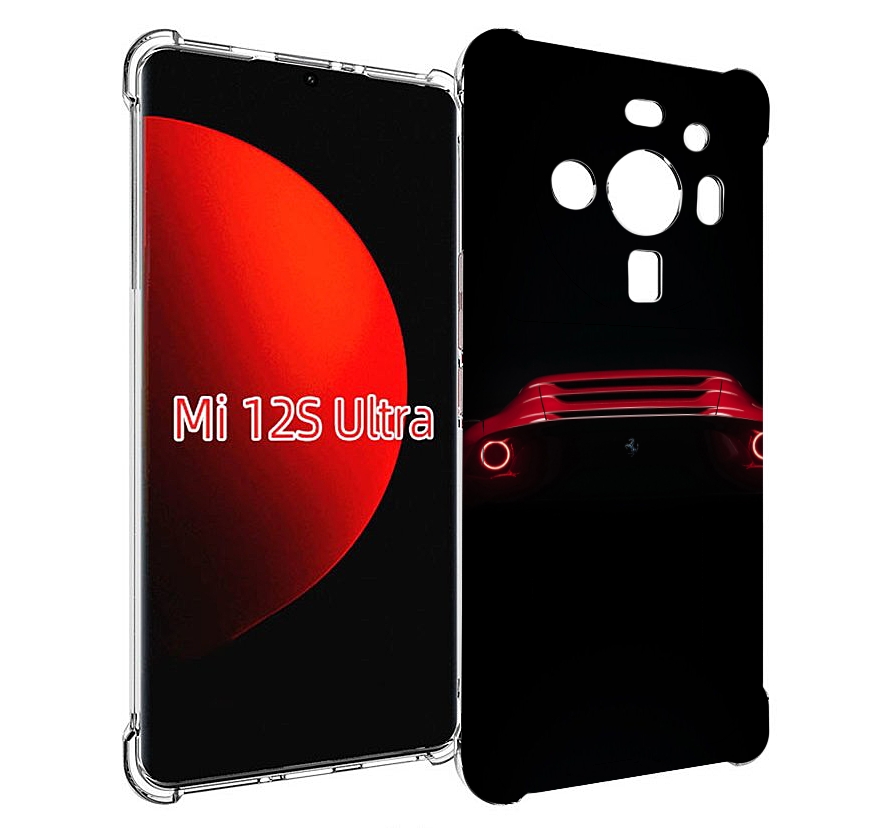 

Чехол MyPads ferrari феррари 1 для Xiaomi 12S Ultra, Прозрачный, Tocco