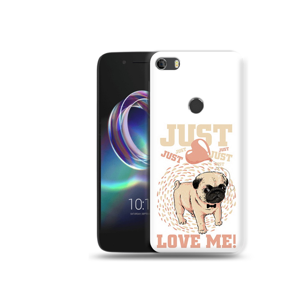 

Чехол MyPads Tocco для Alcatel Idol 5 Люби меня (PT82010.678.109), Прозрачный, Tocco