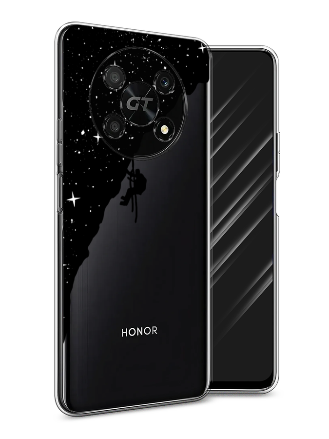

Чехол Awog на Honor X40 GT "Скалолаз в космосе", Черный;белый;бежевый, 6120150-4