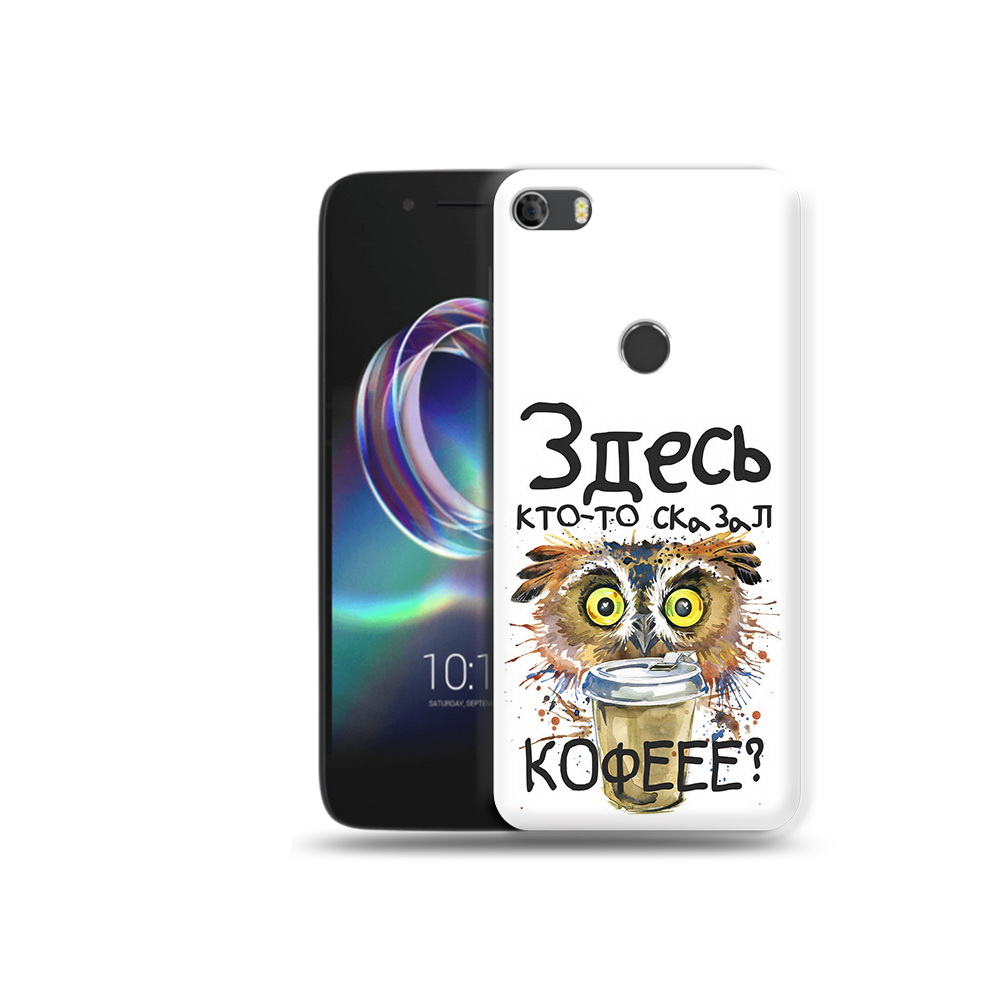 

Чехол MyPads Tocco для Alcatel Idol 5 Любительница кофе (PT82010.678.111), Прозрачный, Tocco