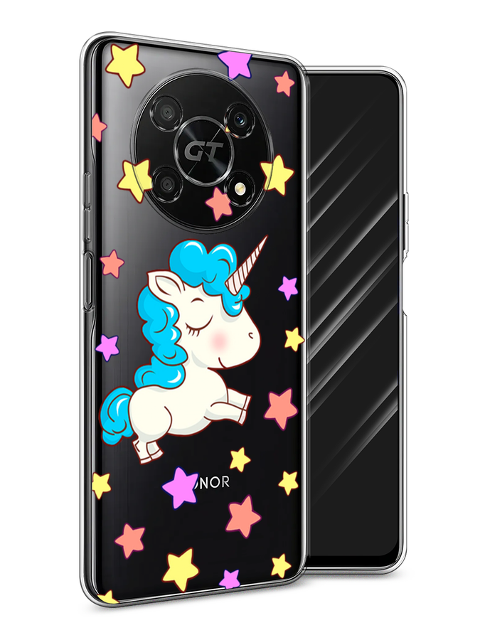 

Чехол Awog на Honor X40 GT "Звездный единорог", Голубой;фиолетовый;желтый, 6120150-2