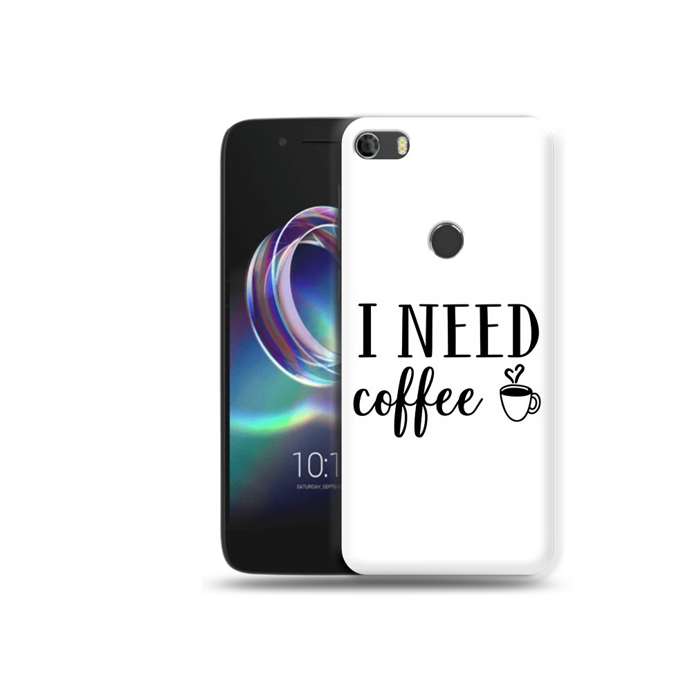 

Чехол MyPads Tocco для Alcatel Idol 5 Мне нужен кофе (PT82010.678.121), Прозрачный, Tocco
