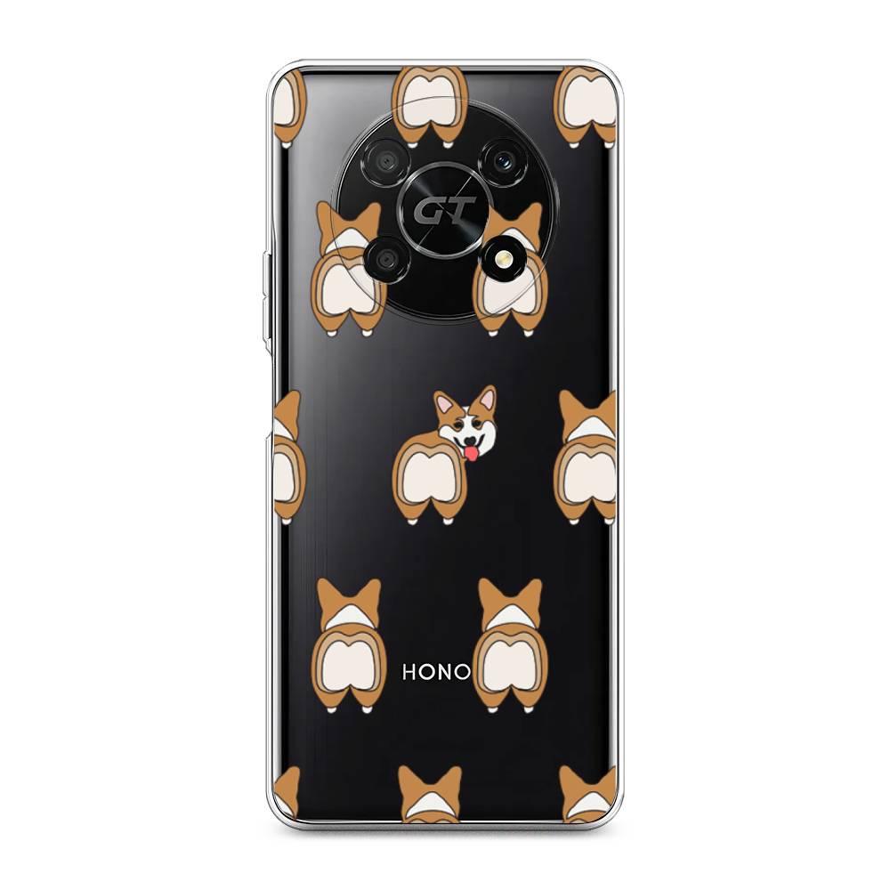 

Чехол Awog на Honor X40 GT "Милый корги фон", Белый;бежевый;коричневый, 6120150-2
