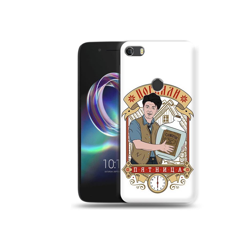 

Чехол MyPads Tocco для Alcatel Idol 5 Погнали пятница (PT82010.678.137), Прозрачный, Tocco