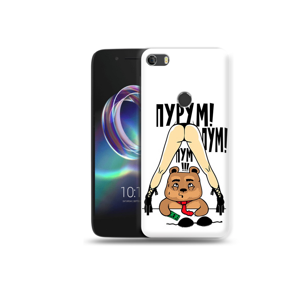 

Чехол MyPads Tocco для Alcatel Idol 5 Пурум пум пум (PT82010.678.140), Прозрачный, Tocco