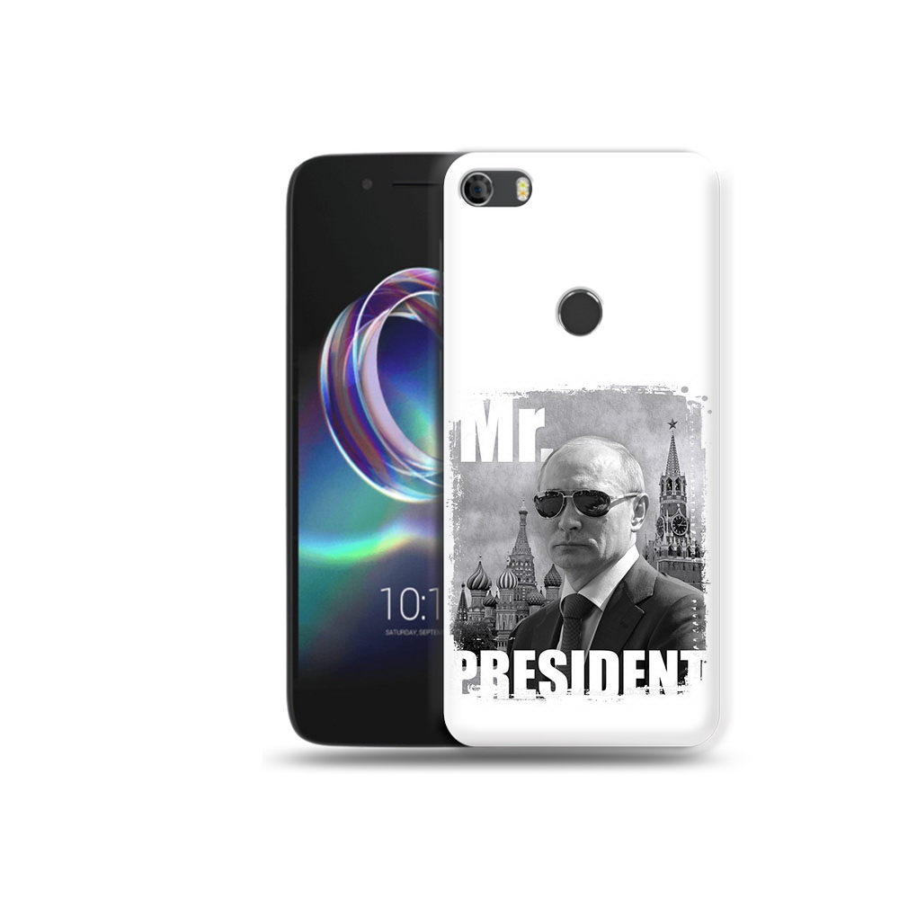 

Чехол MyPads Tocco для Alcatel Idol 5 Путин (PT82010.678.141), Прозрачный, Tocco