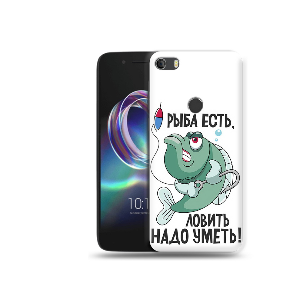 

Чехол MyPads Tocco для Alcatel Idol 5 Рыба есть ,ловить надо уметь (PT82010.678.148), Прозрачный, Tocco