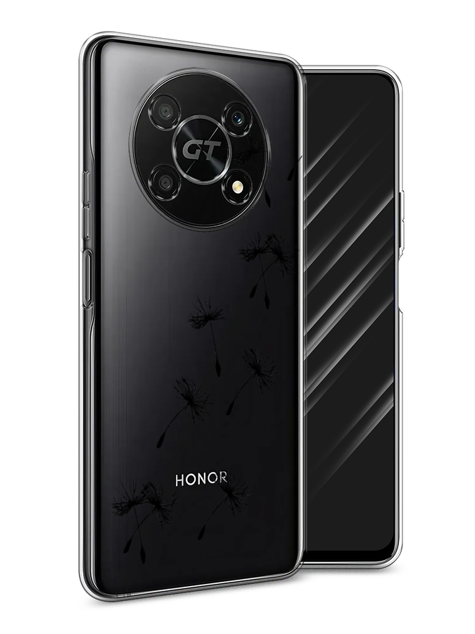 

Чехол Awog на Honor X40 GT "Летящие одуванчики", Черный, 6120150-8