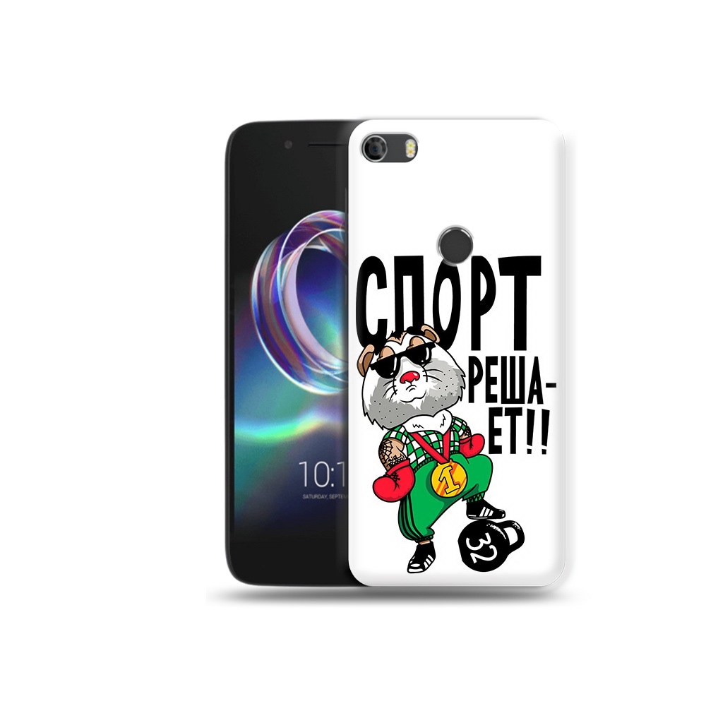 

Чехол MyPads Tocco для Alcatel Idol 5 Спорт решает (PT82010.678.161), Прозрачный, Tocco