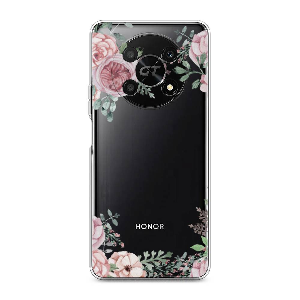 

Чехол Awog на Honor X40 GT "Нежные розы акварель", Прозрачный;розовый;зеленый, 6120150-8