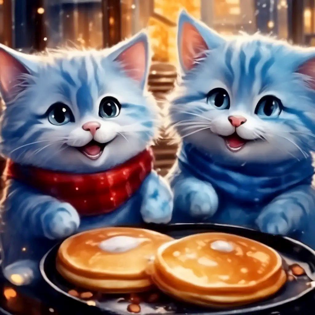 

Алмазная мозаика Гранни Зимние котята 30x30 Ag 3002, Зимние котята