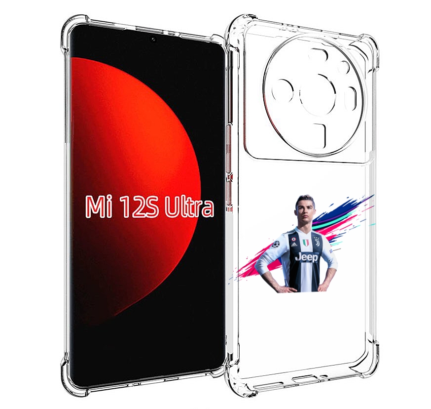 

Чехол MyPads fifa-Криштиану-Роналду мужской для Xiaomi 12S Ultra, Прозрачный, Tocco