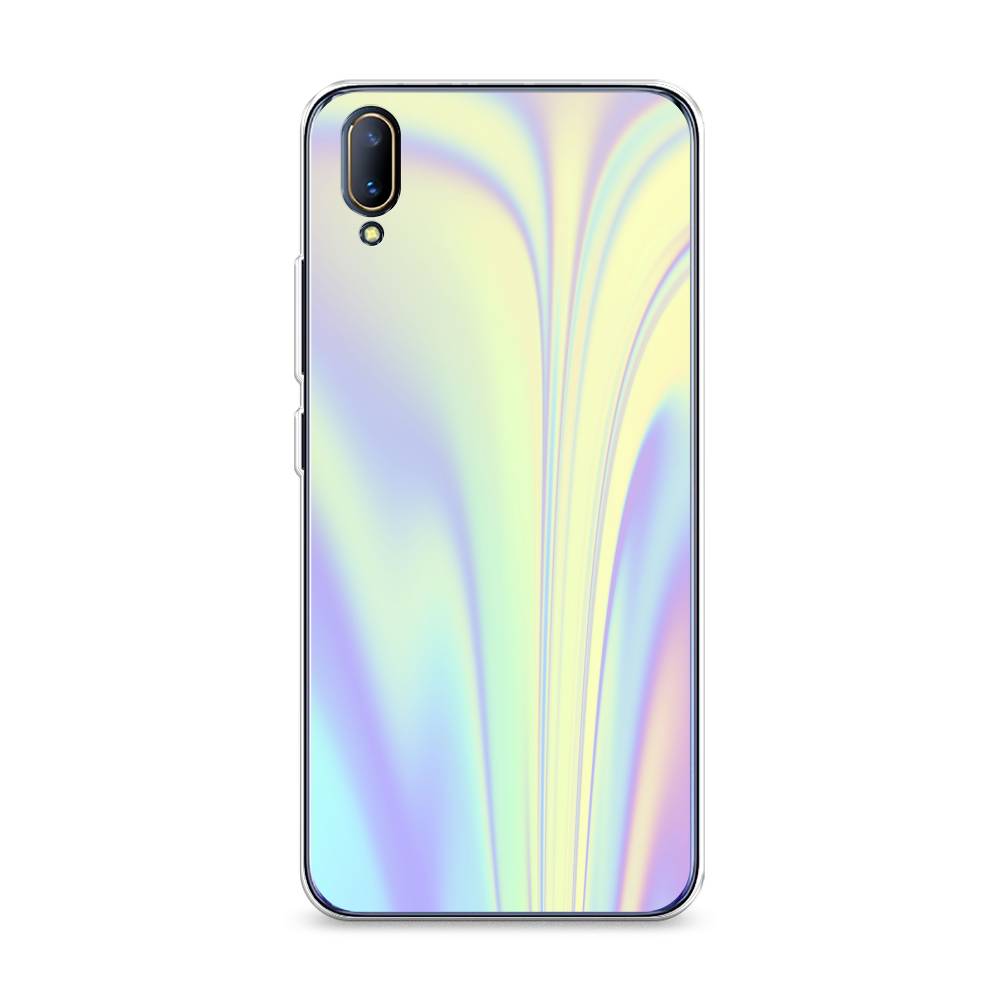 

Силиконовый чехол "Фиолетовая голограмма" на Vivo V11 (V11 Pro), Фиолетовая голограмма