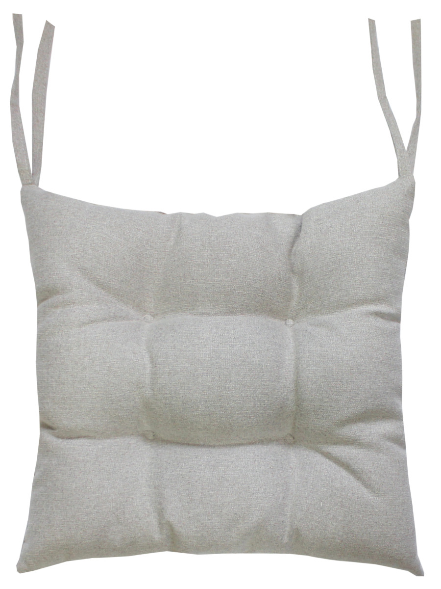 Подушка для сиденья МАТЕХ HAGA 40*40*10. Цвет серый, арт. 53-415