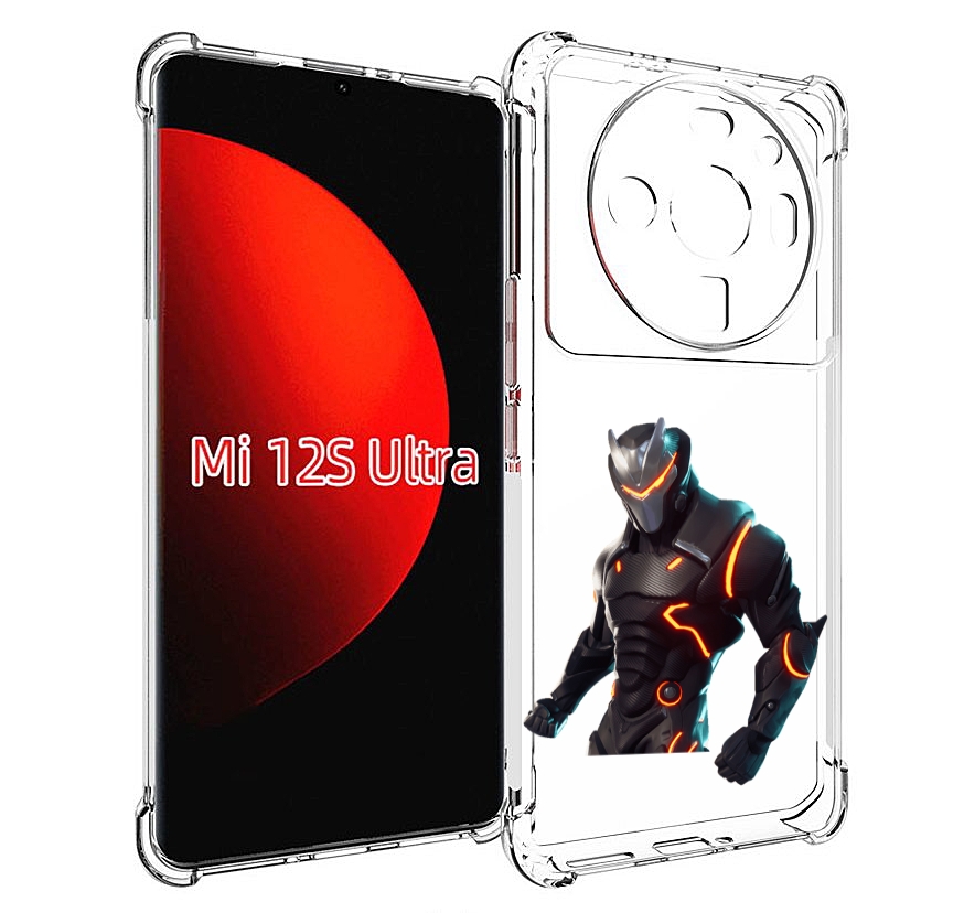 

Чехол MyPads fortnite-1 для Xiaomi 12S Ultra, Прозрачный, Tocco