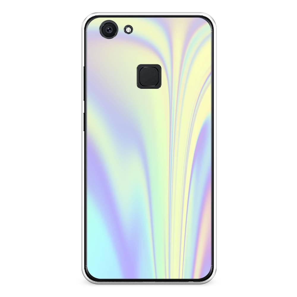 

Силиконовый чехол "Фиолетовая голограмма" на Vivo V7, Фиолетовая голограмма