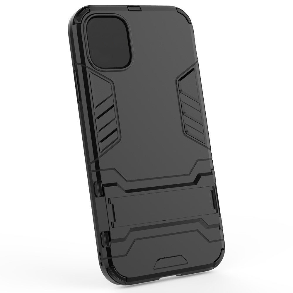 фото Чехол противоударный armor case для iphone 12/12 pro 6.1", черный grand price