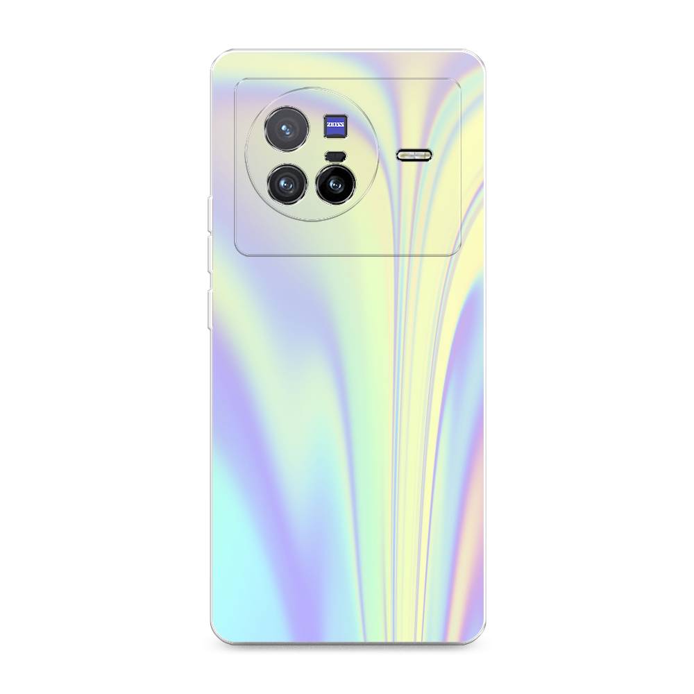 

Силиконовый чехол "Фиолетовая голограмма" на Vivo X80, Фиолетовая голограмма