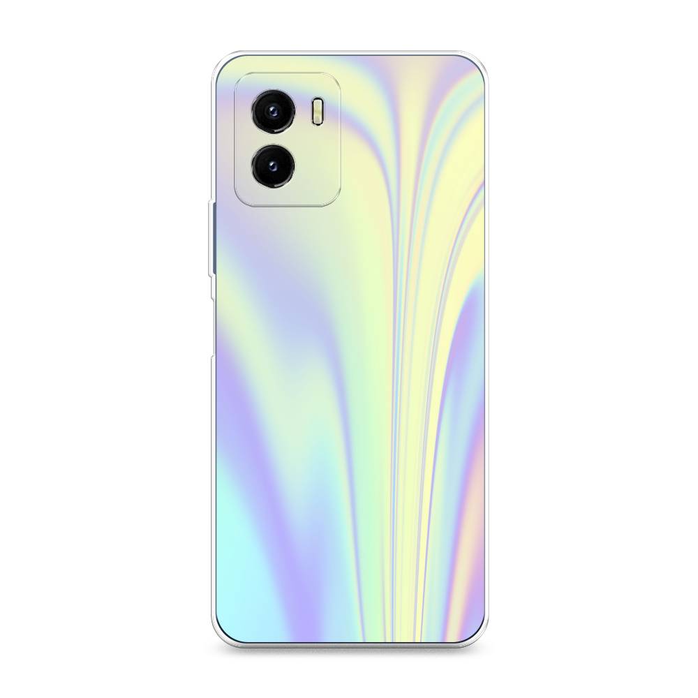 

Силиконовый чехол "Фиолетовая голограмма" на Vivo Y10, Фиолетовая голограмма