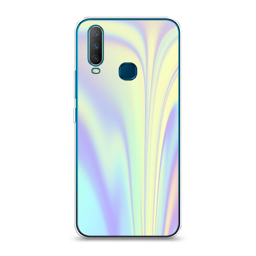 

Силиконовый чехол "Фиолетовая голограмма" на Vivo Y12, Фиолетовая голограмма