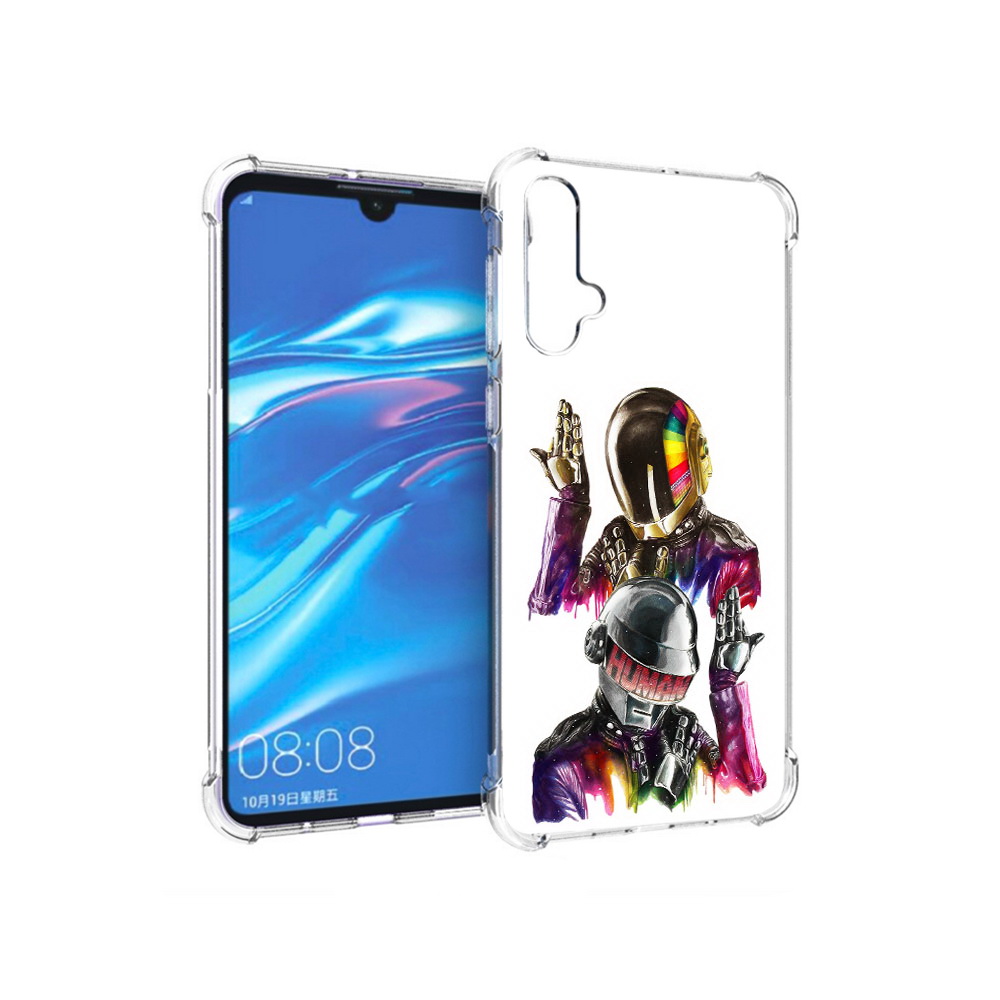 

Чехол MyPads Tocco для Huawei Nova 5 диско космонавты, Прозрачный, Tocco