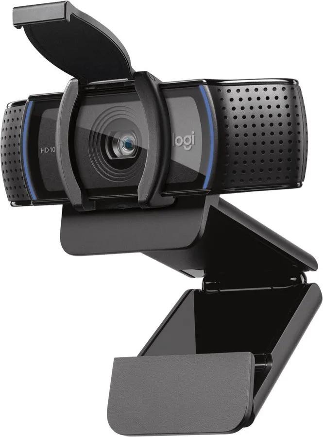 

Веб-камера Logitech C920S Pro HD, Черный