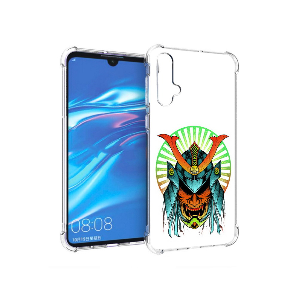 

Чехол MyPads Tocco для Huawei Nova 5 ешимитсу рисунок, Прозрачный, Tocco
