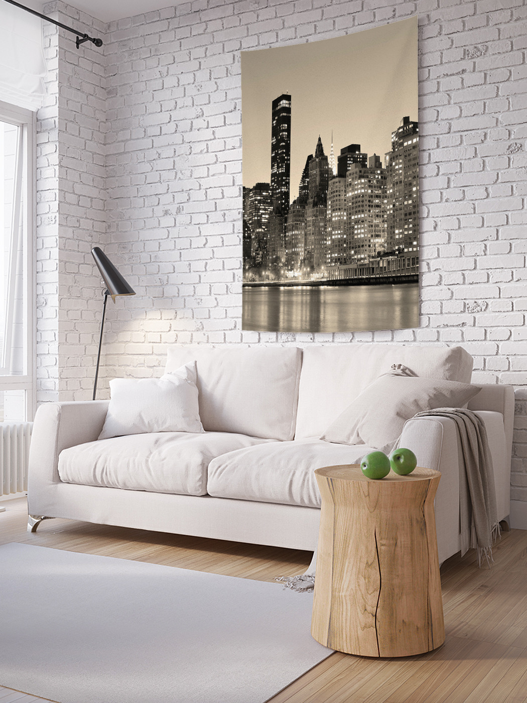 

Вертикальное фотопанно на стену JoyArty Ночное отражение мегаполиса 150x200 см, Ночное отражение мегаполиса