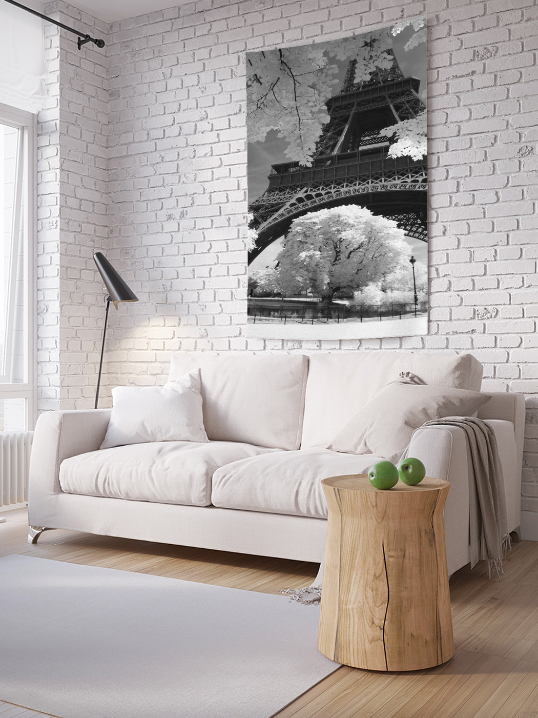 

Вертикальное фотопанно на стену JoyArty Вид снизу 150x200 см, Вид снизу