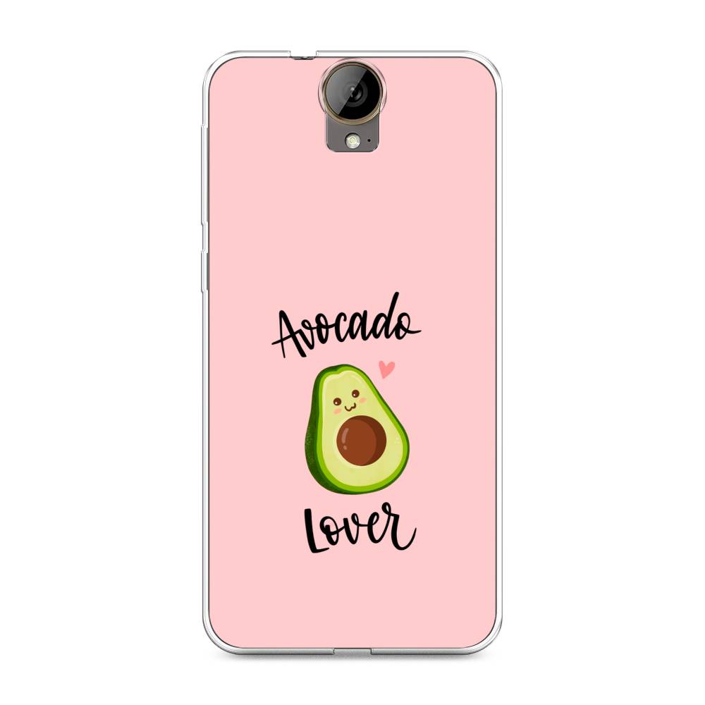 

Чехол на HTC One E9 Plus "Avocado lover", Розовый;зеленый, 102250-6