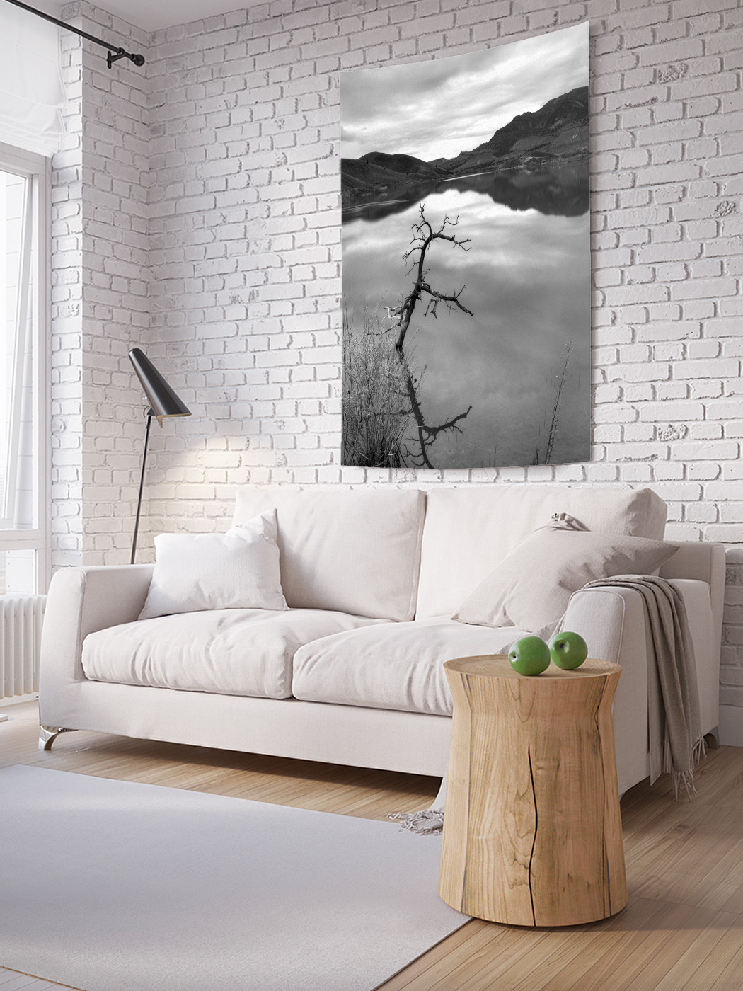 

Вертикальное фотопанно на стену JoyArty Вечернее озеро 150x200 см, Вечернее озеро