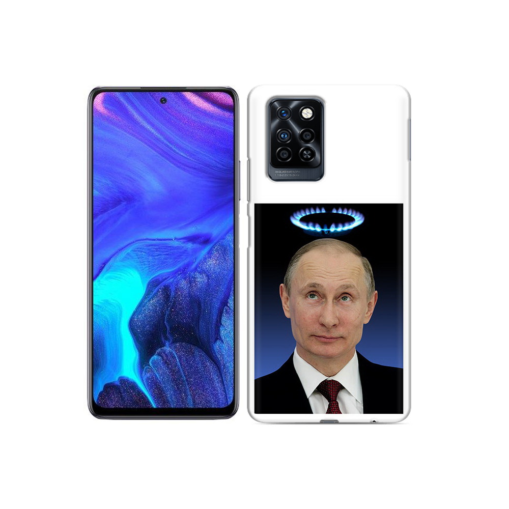 

Чехол MyPads Tocco для Infinix Note 10 Pro святой газ, Прозрачный, Tocco