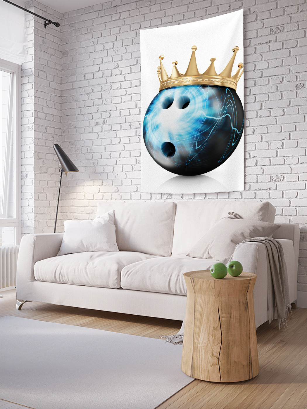 

Вертикальное фотопанно на стену JoyArty Шар-король 150x200 см, Шар-король