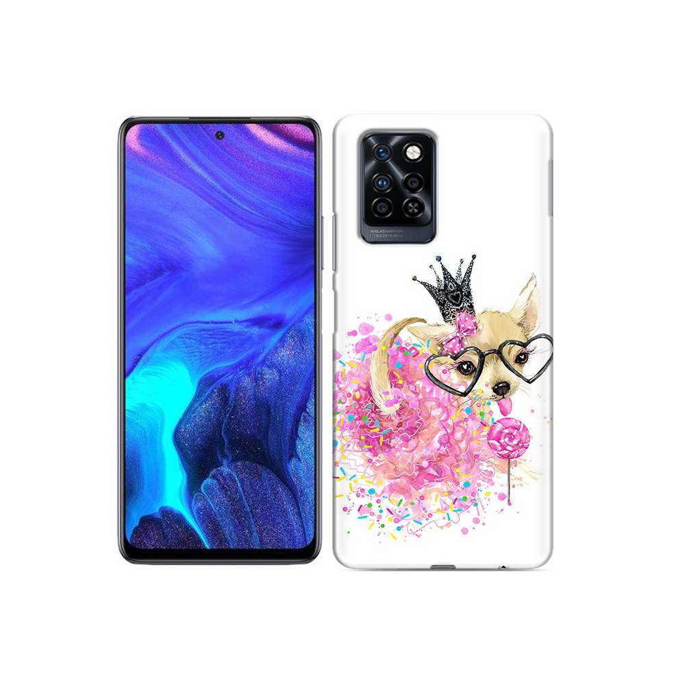 

Чехол MyPads Tocco для Infinix Note 10 Pro сладкая принцесса, Прозрачный, Tocco