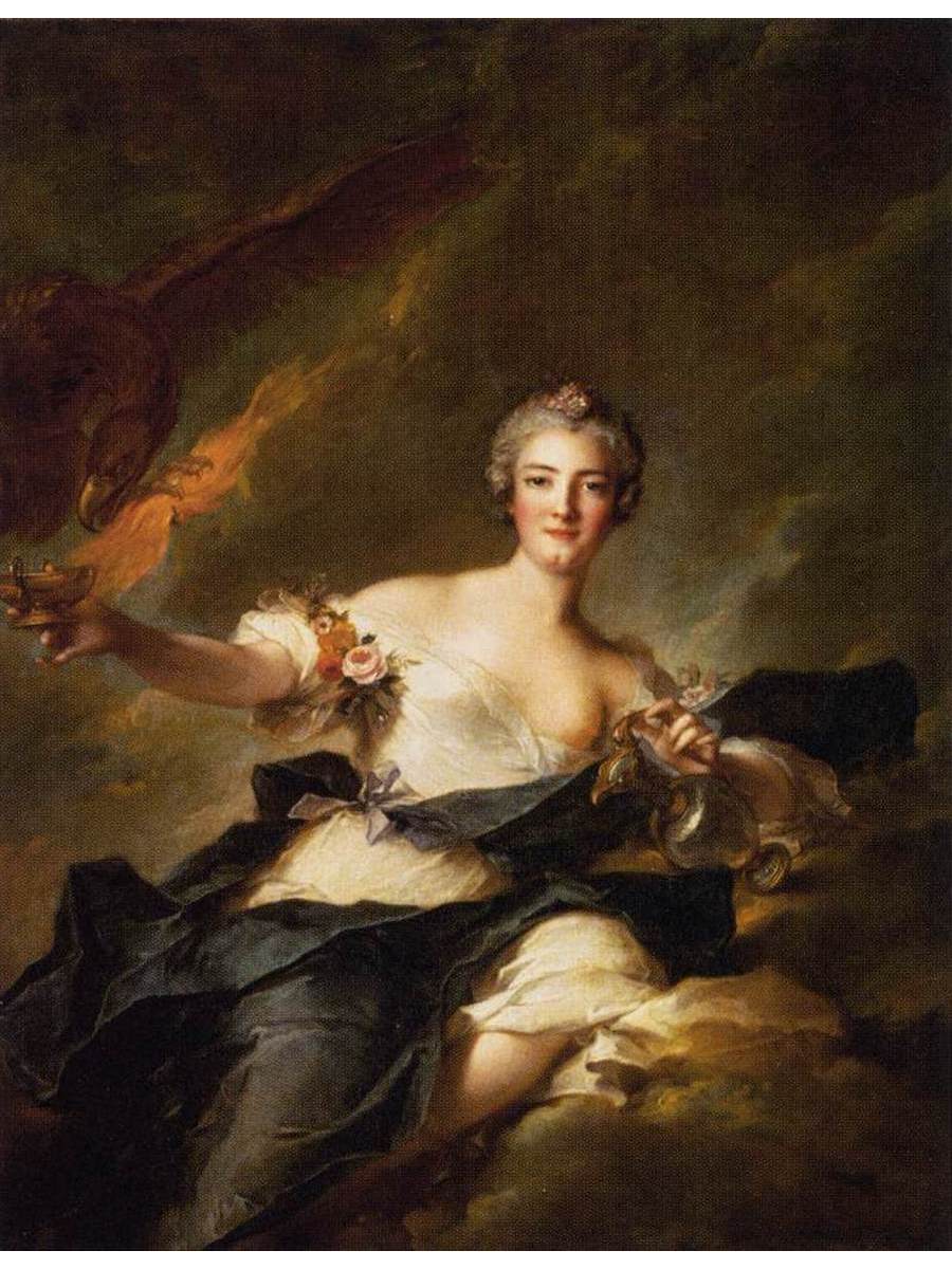 

Постер DRABS A2 Наттье Жан-Марк The Duchesse de Chaulnes Represented as Hebe