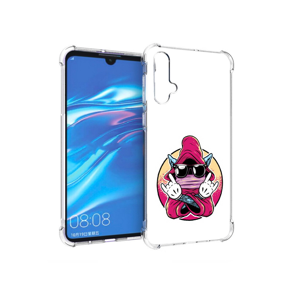 

Чехол MyPads Tocco для Huawei Nova 5 йоу, Прозрачный, Tocco