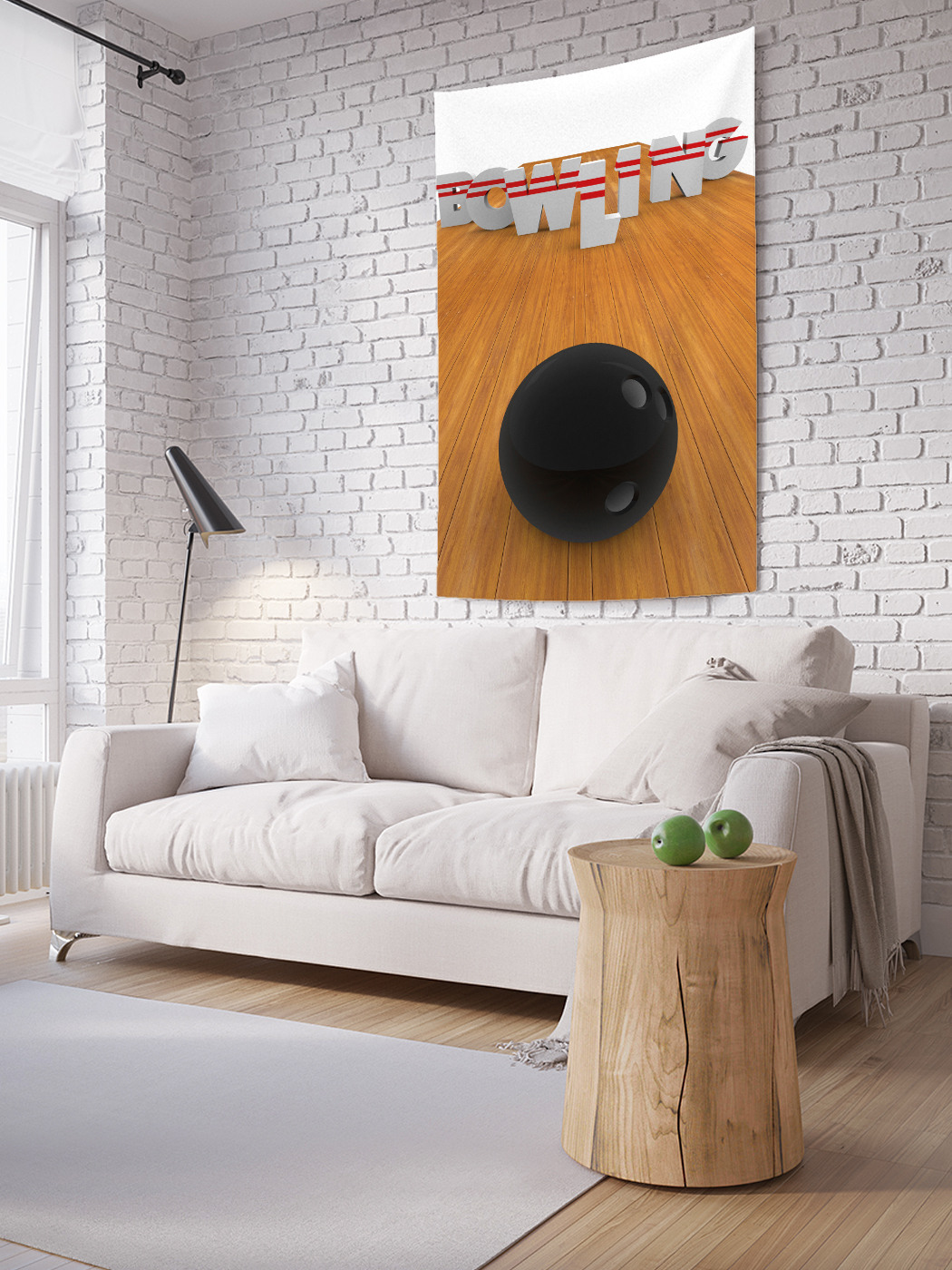 

Вертикальное фотопанно на стену JoyArty Перед броском 150x200 см, Перед броском