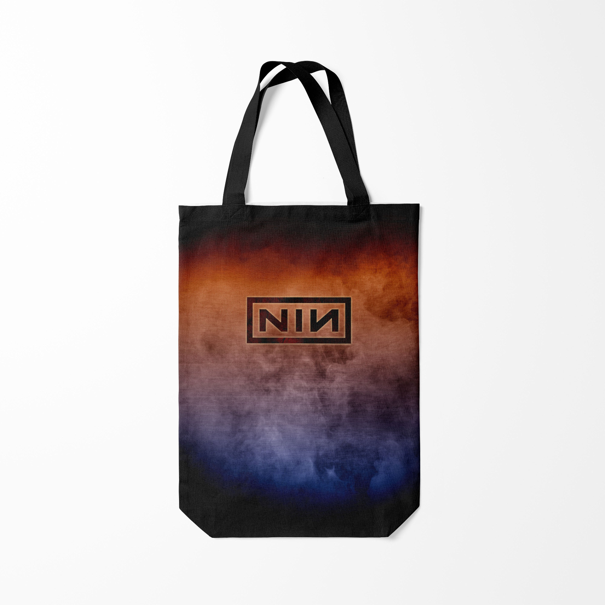 

Сумка шoппер унисекс Burnettie Nine Inch Nails, черный, Nine Inch Nails