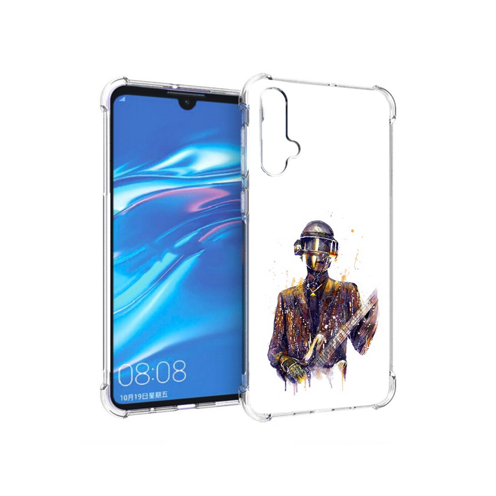 

Чехол MyPads Tocco для Huawei Nova 5 космо-гитарист, Прозрачный, Tocco