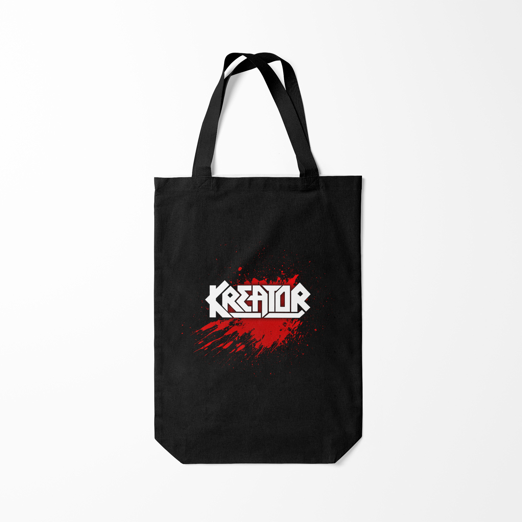 

Сумка шoппер унисекс Burnettie Kreator, черный, Kreator