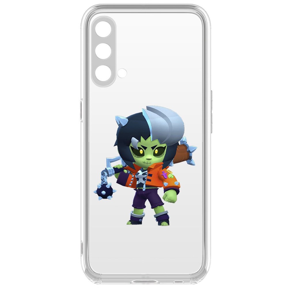

Чехол-накладка Brawl Stars-ЗомБиби для OnePlus Nord CE 5G, Прозрачный