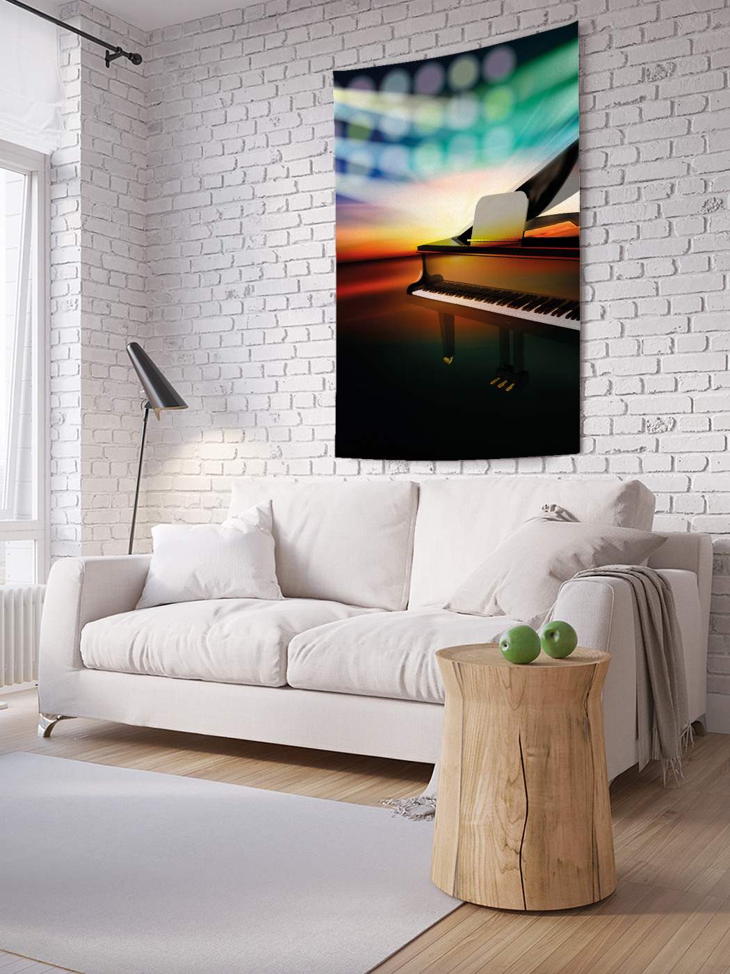 

Вертикальное фотопанно на стену JoyArty Рояль на сцене 150x200 см, Рояль на сцене