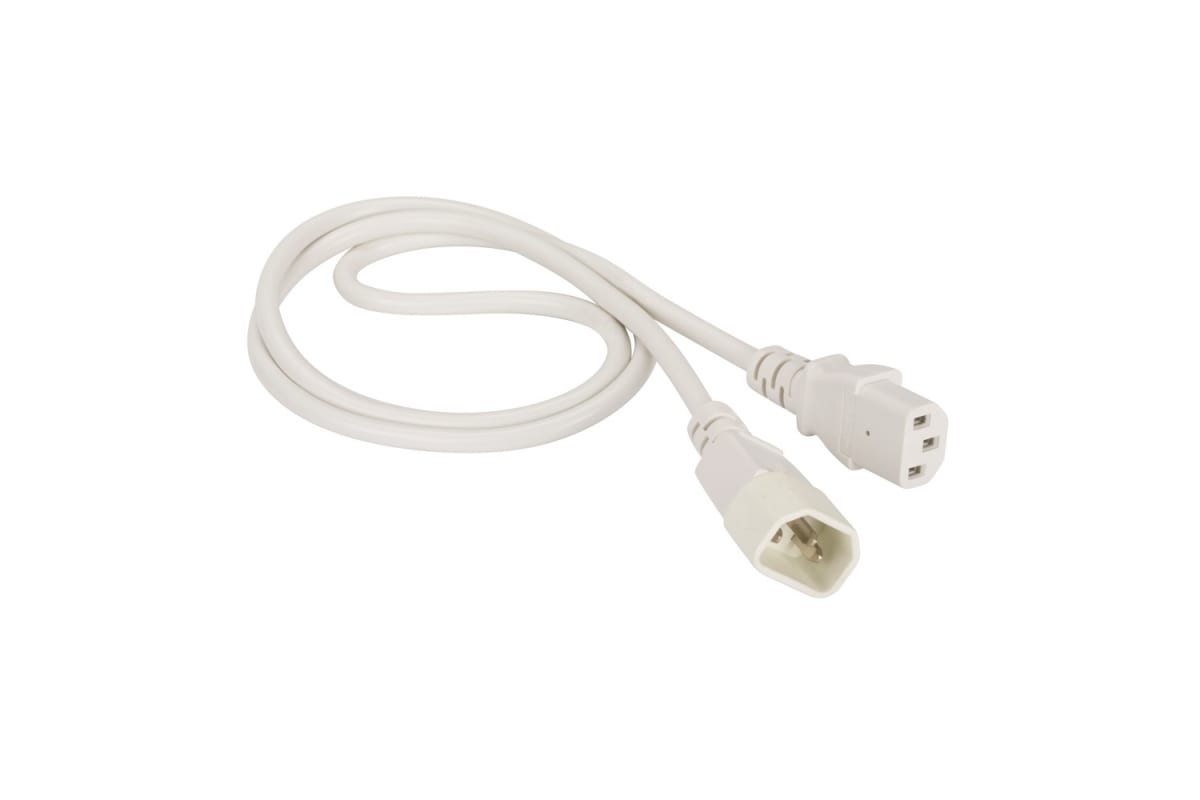 

Кабель питания Lanmaster LAN-PP13/14-2.0-WH C13-C14, 3х0.75, 220В, 10А, белый, 2 метра