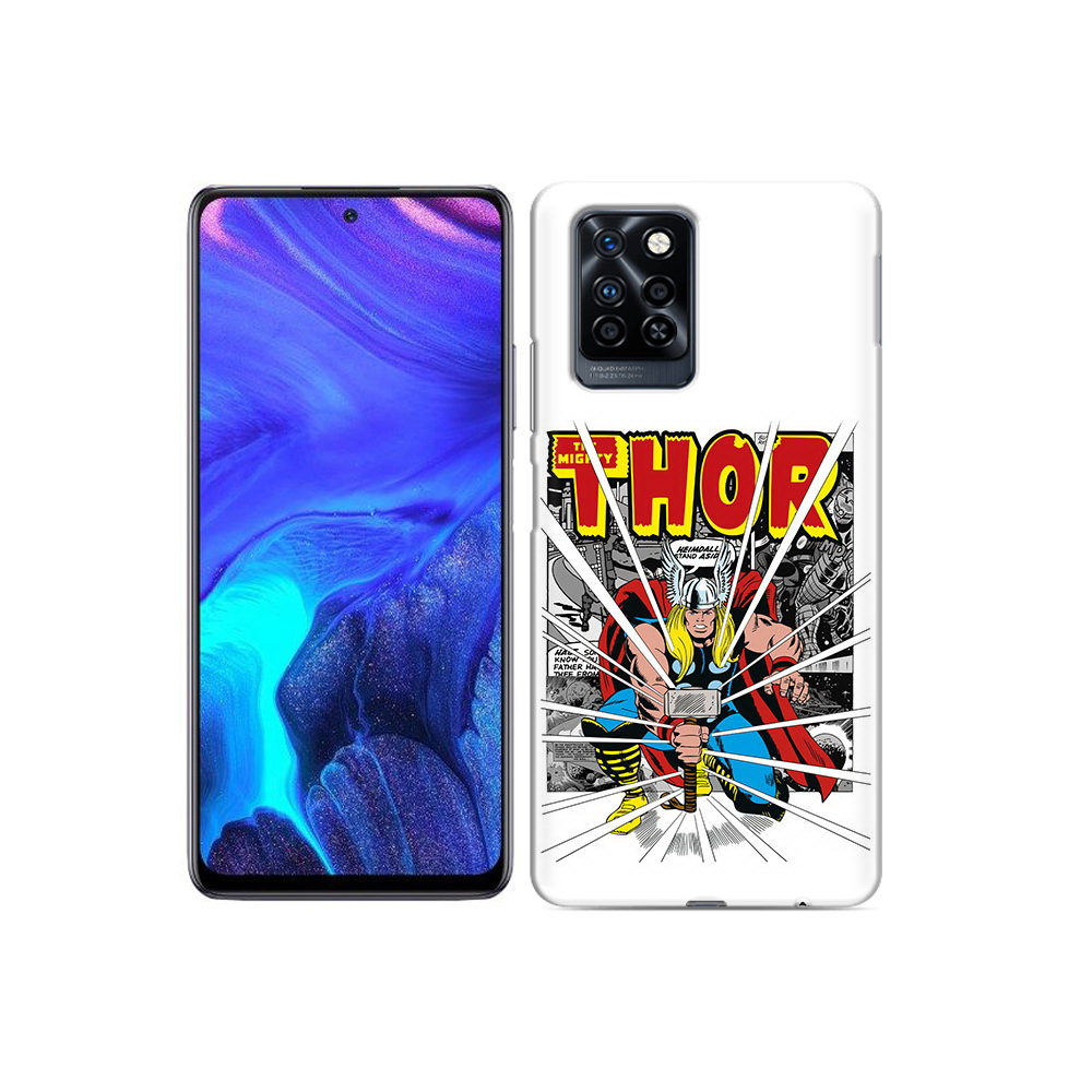 

Чехол MyPads Tocco для Infinix Note 10 Pro тор рисунок, Прозрачный, Tocco