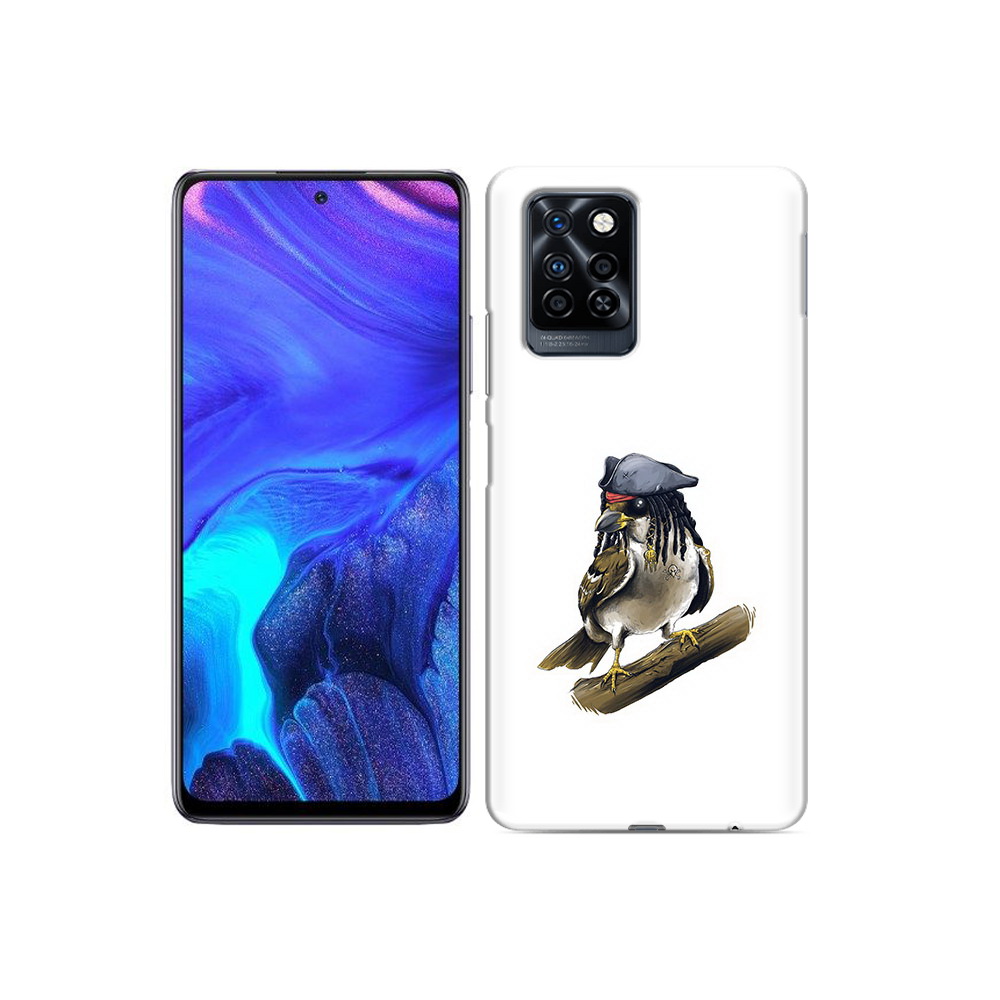 

Чехол MyPads Tocco для Infinix Note 10 Pro Джек воробей, Прозрачный, Tocco