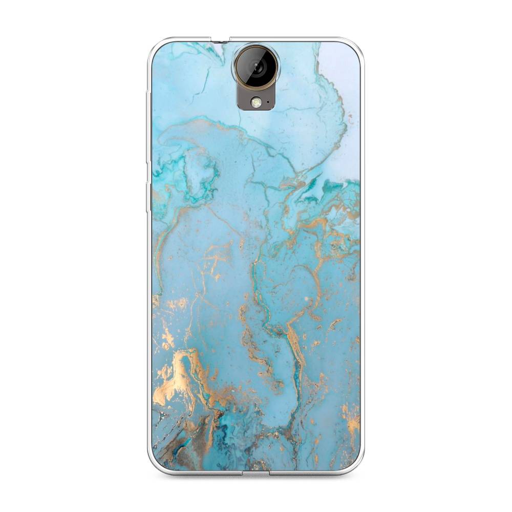 

Чехол Awog на HTC One E9 Plus "Голубой мрамор рисунок", 102250-3