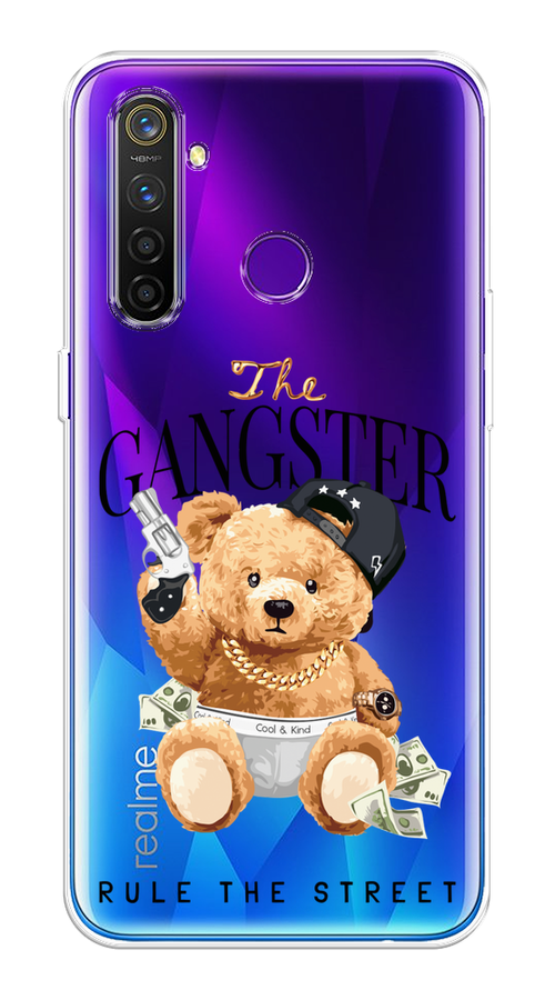 

Чехол на Realme 5 Pro "The Gangster", Бежевый;серый;черный, 251650-6