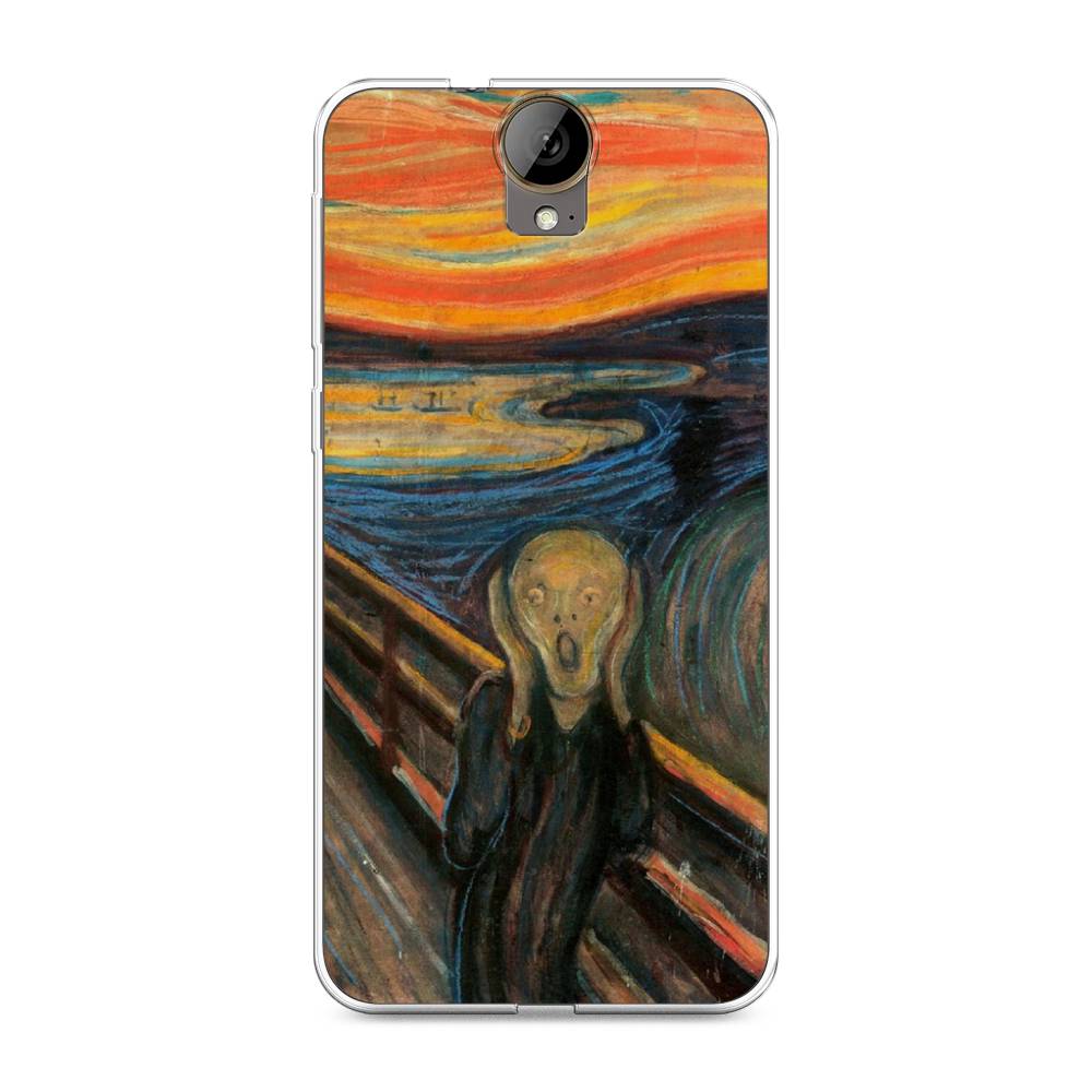 

Чехол Awog на HTC One E9 Plus "Крик", Оранжевый;синий;серый, 102250-9