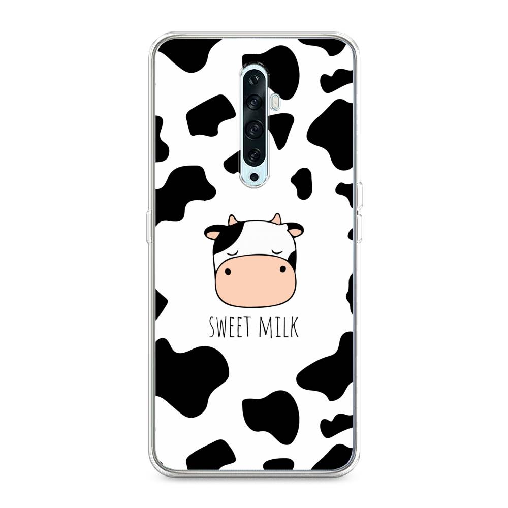 

Чехол на Oppo Reno 2Z "Sweet milk", Розовый;белый;черный, 251850-1