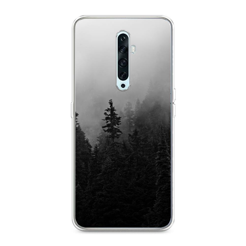 

Чехол на Oppo Reno 2Z "Туманный лес", Серый;черный, 251850-2